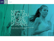 Tablet Screenshot of chosenvitamins.com